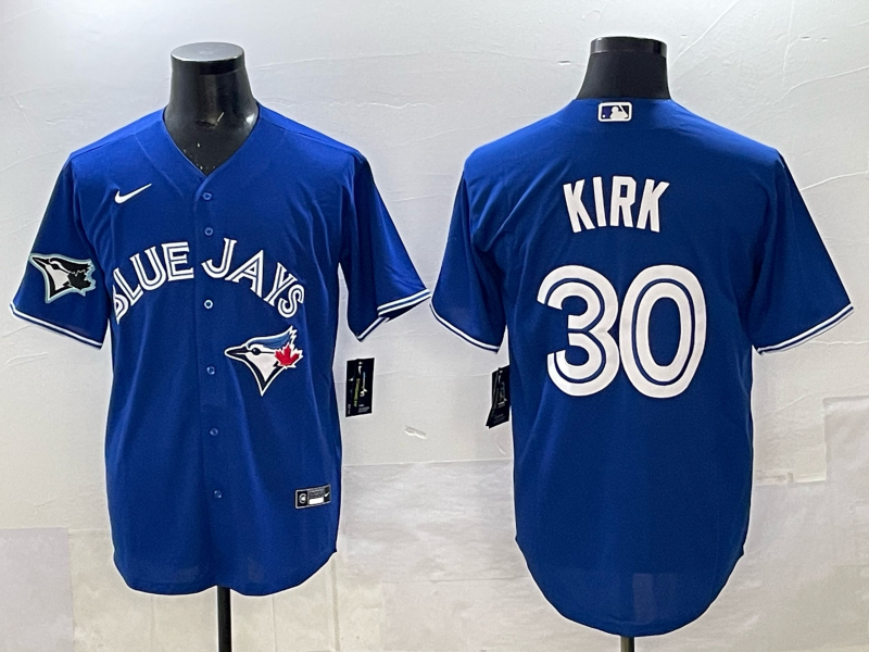 Men Toronto Blue Jays #30 Kirk blue Nike MLB 2025 Jersey 003
